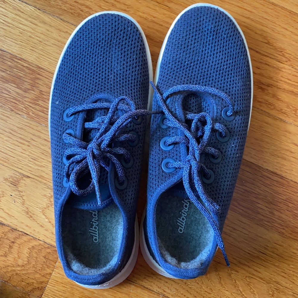 Allbirds Women's Tree Runners - Marine Blue - Size W9